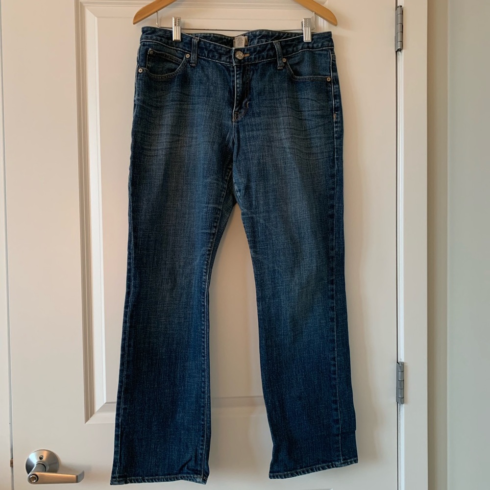 GAP Curvy Straight Jeans 12 / 31 Ankle